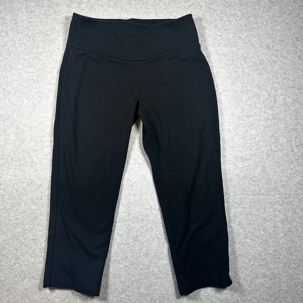 The Girls Womens Black Cropped Leggings Capri Yoga Pants Size Small